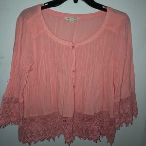 Small American Eagle boho top
